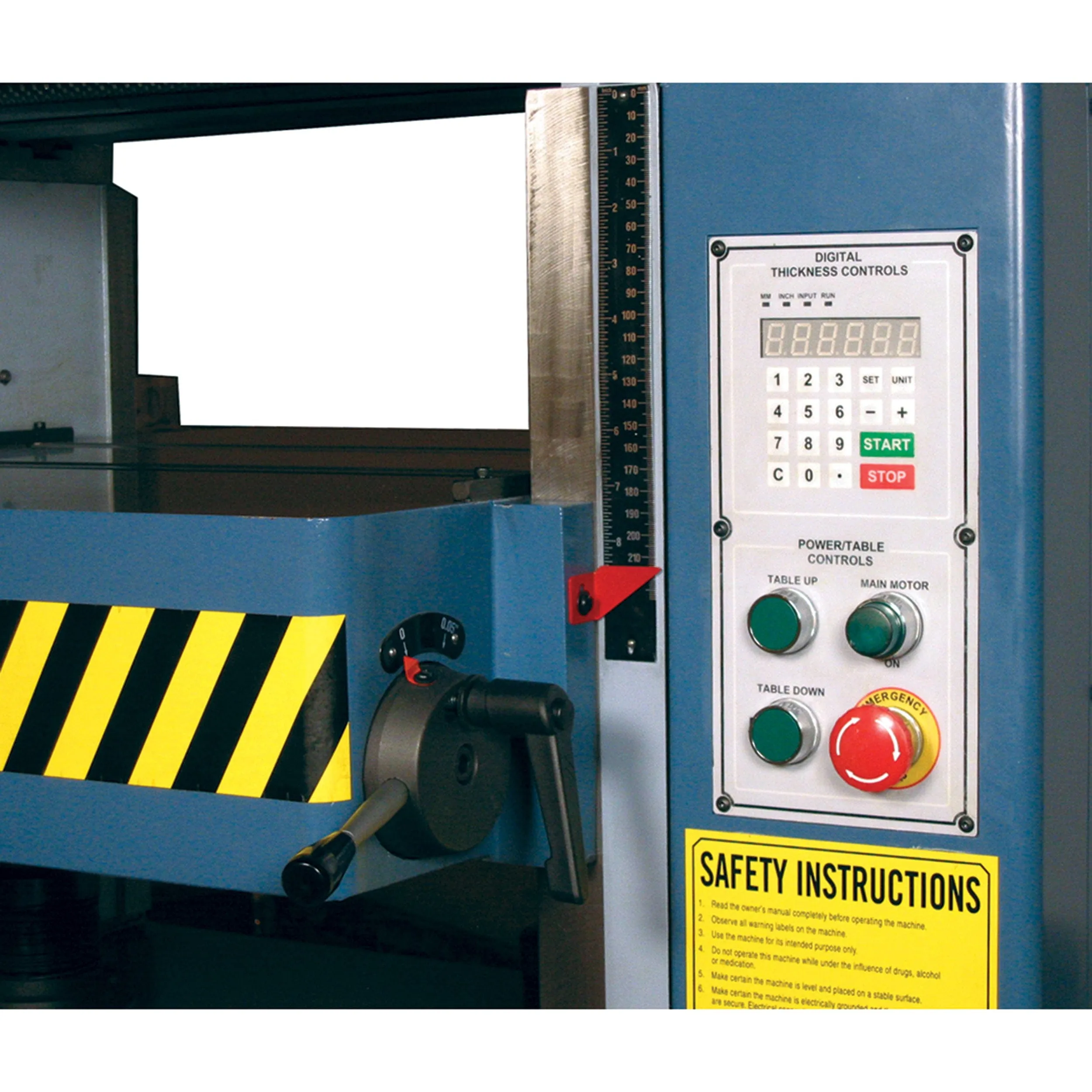 25” Planer with Byrd Shelix Cutterhead 10HP 1Ph