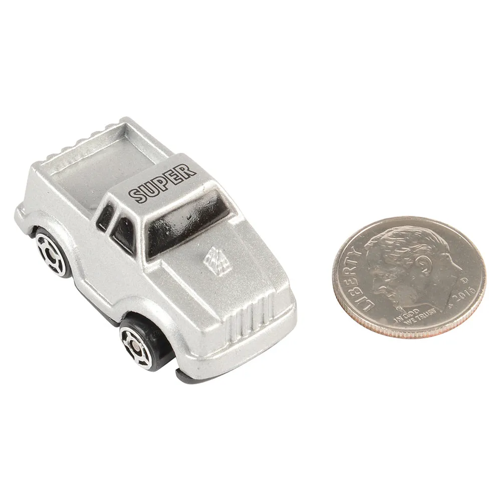 28-Piece Die Cast Micro Racers Playset with Pop-Up Cityscapes