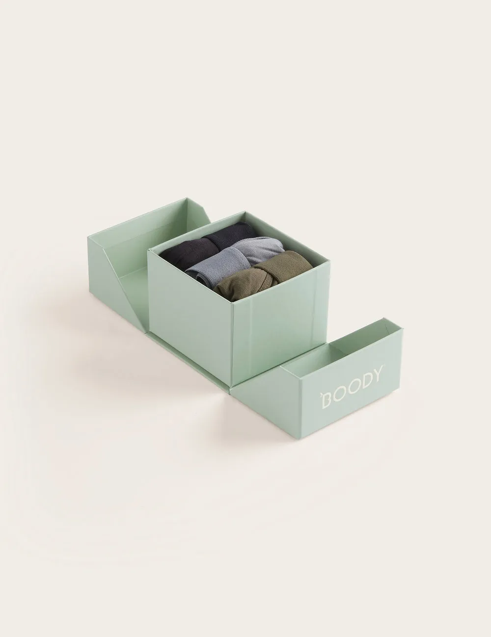 3-Pack Giftbox - Men's Everyday Briefs - Black Dark/Olive/Ash