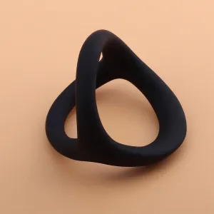 3pcs Silicone Penis Ring Triangle Stretchy Cock Ring