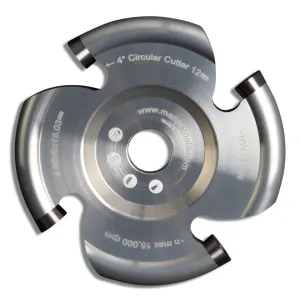 4" Circular Cutter 12mm 5/8"-11
