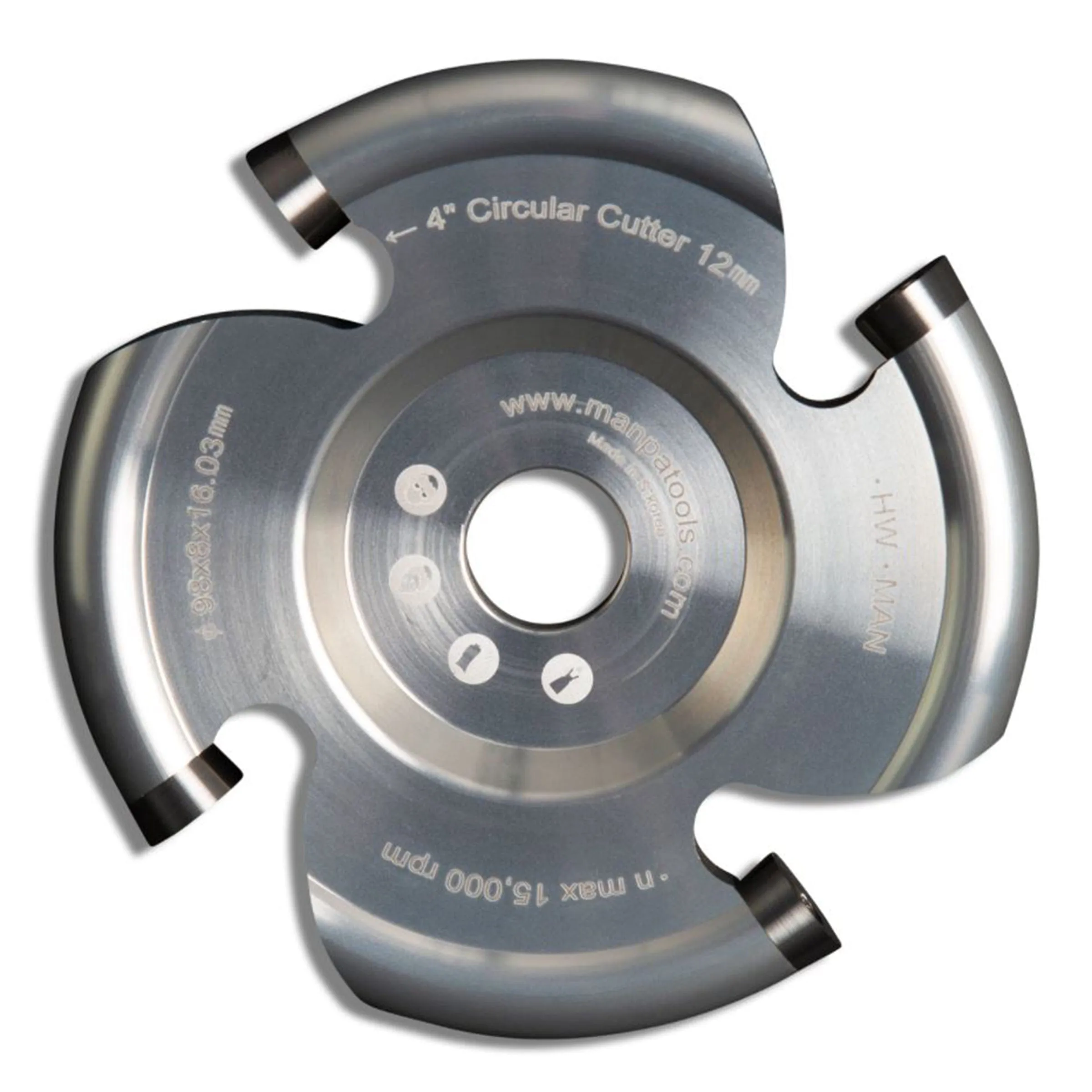 4" Circular Cutter 12mm 5/8"-11