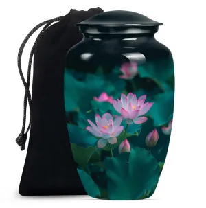 Abound: Lotus Urn - A Tranquil Resting Place for Lasting Memories