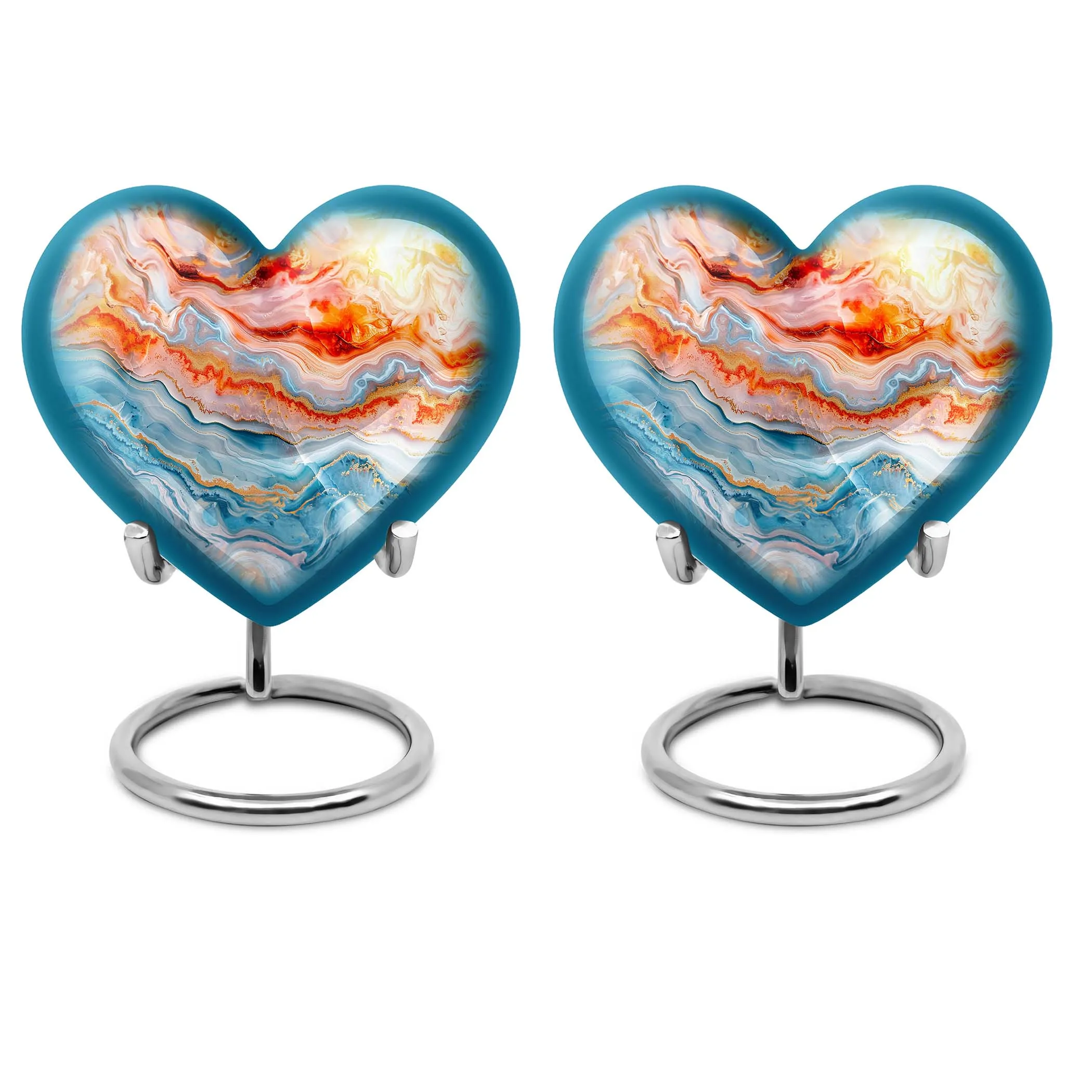 Abstract Elegance: Large Memorial Urn, Tribute for Adults