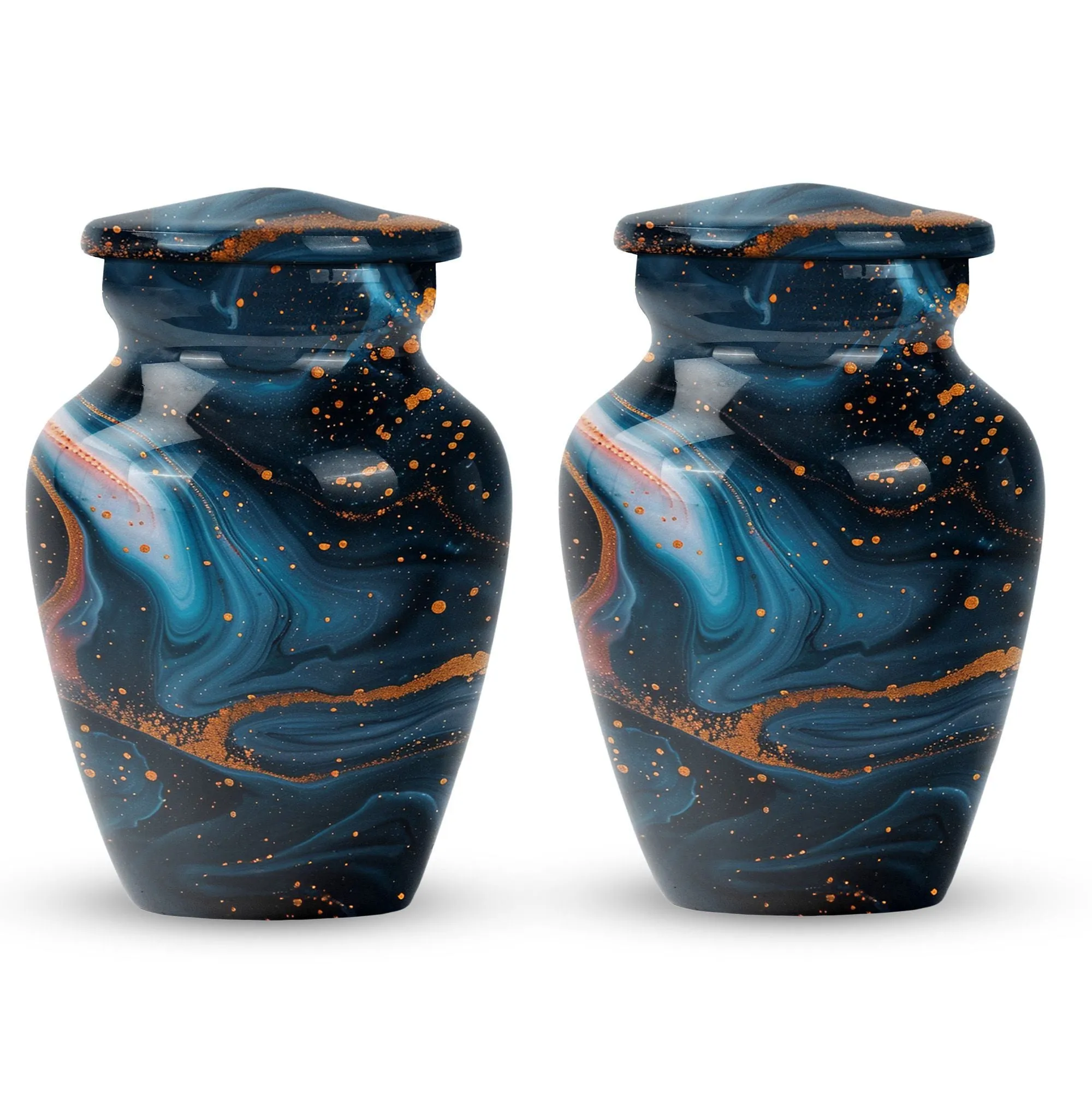 Abstract Elegy: Large Capacity Burial Urn for Shroudment