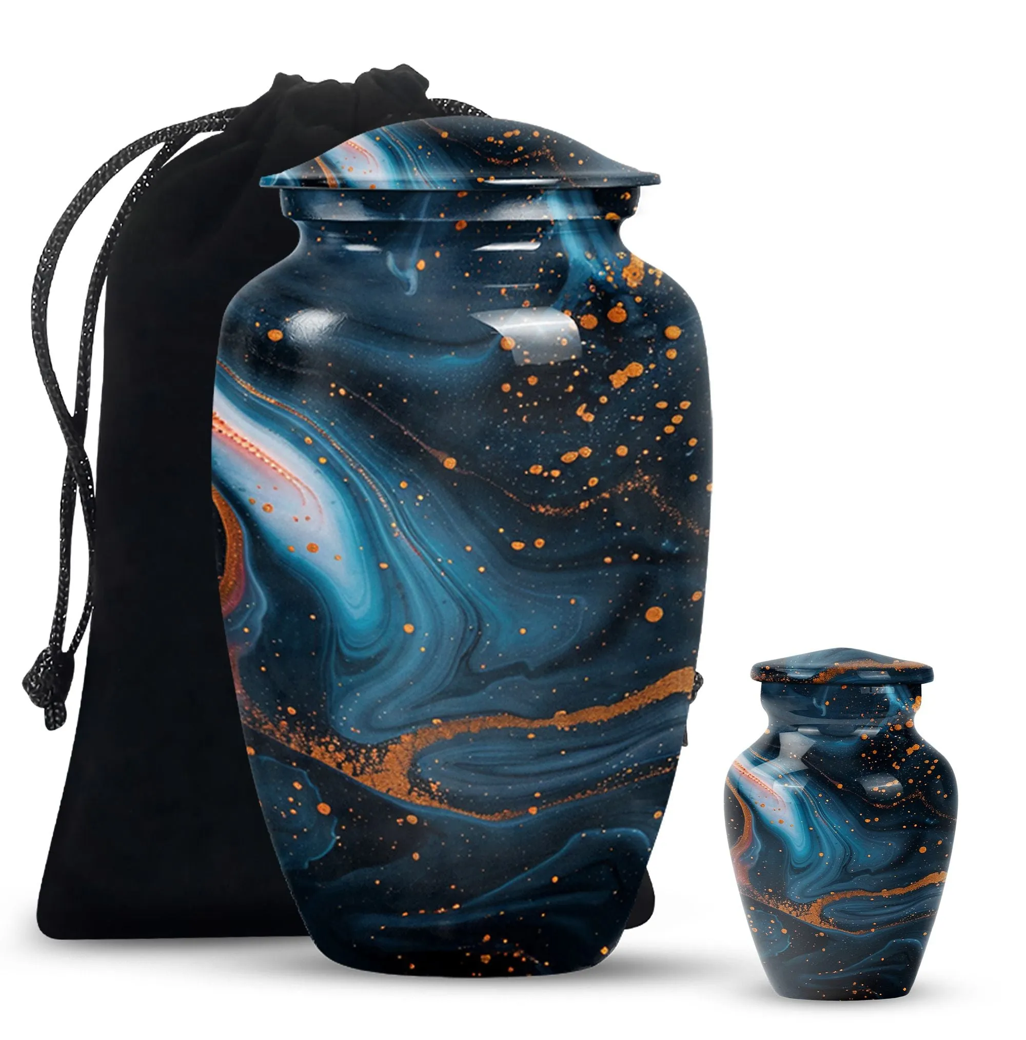 Abstract Elegy: Large Capacity Burial Urn for Shroudment
