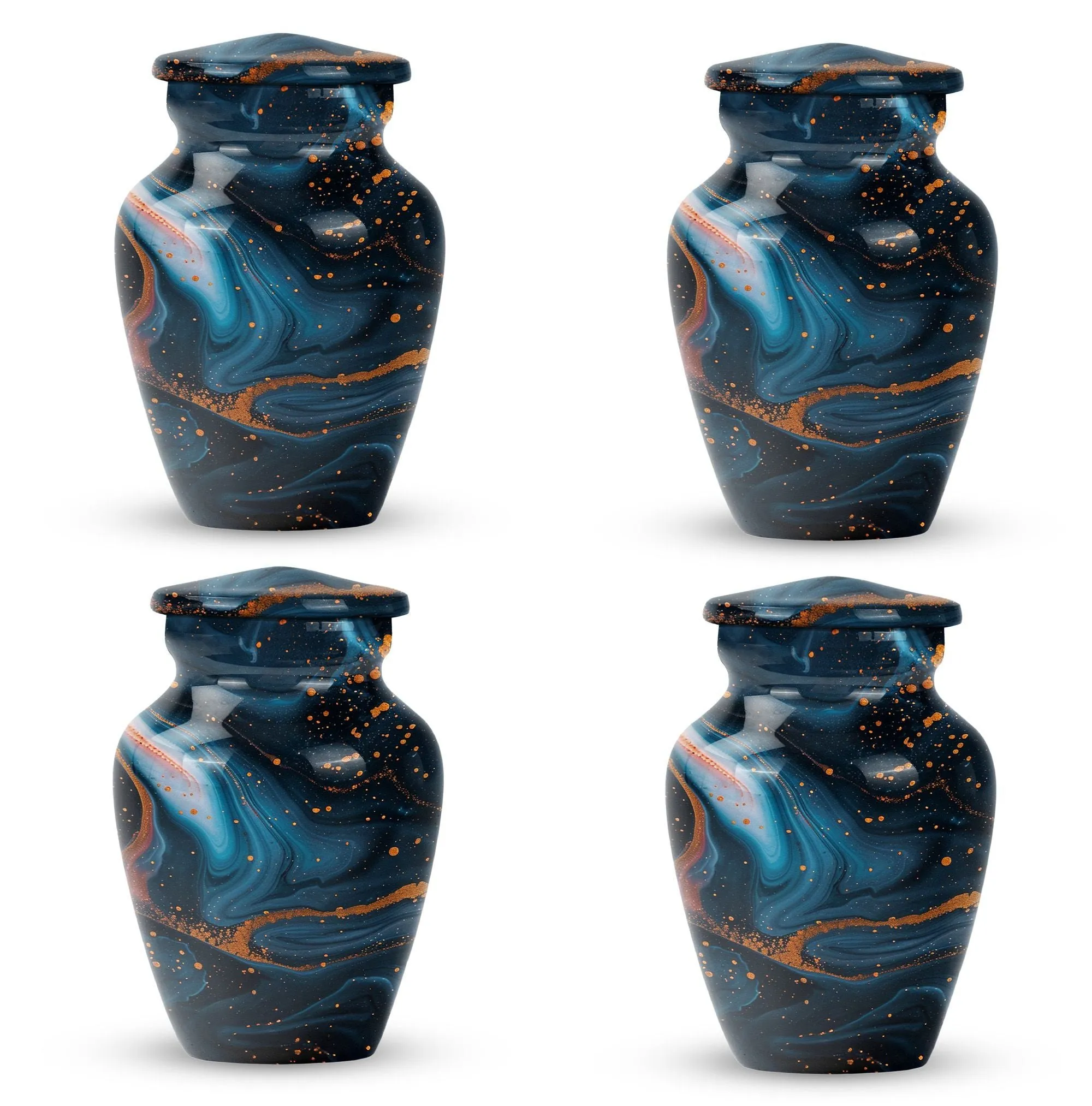 Abstract Elegy: Large Capacity Burial Urn for Shroudment