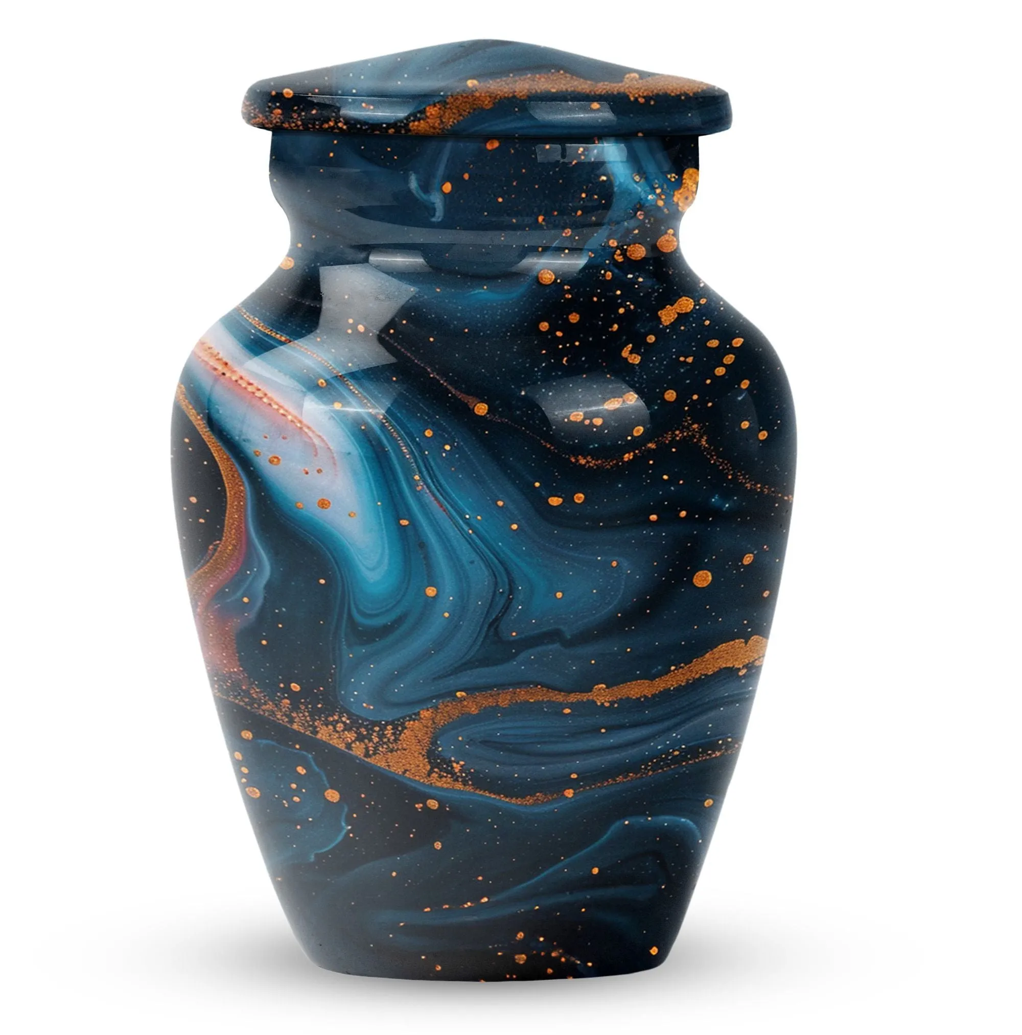Abstract Elegy: Large Capacity Burial Urn for Shroudment
