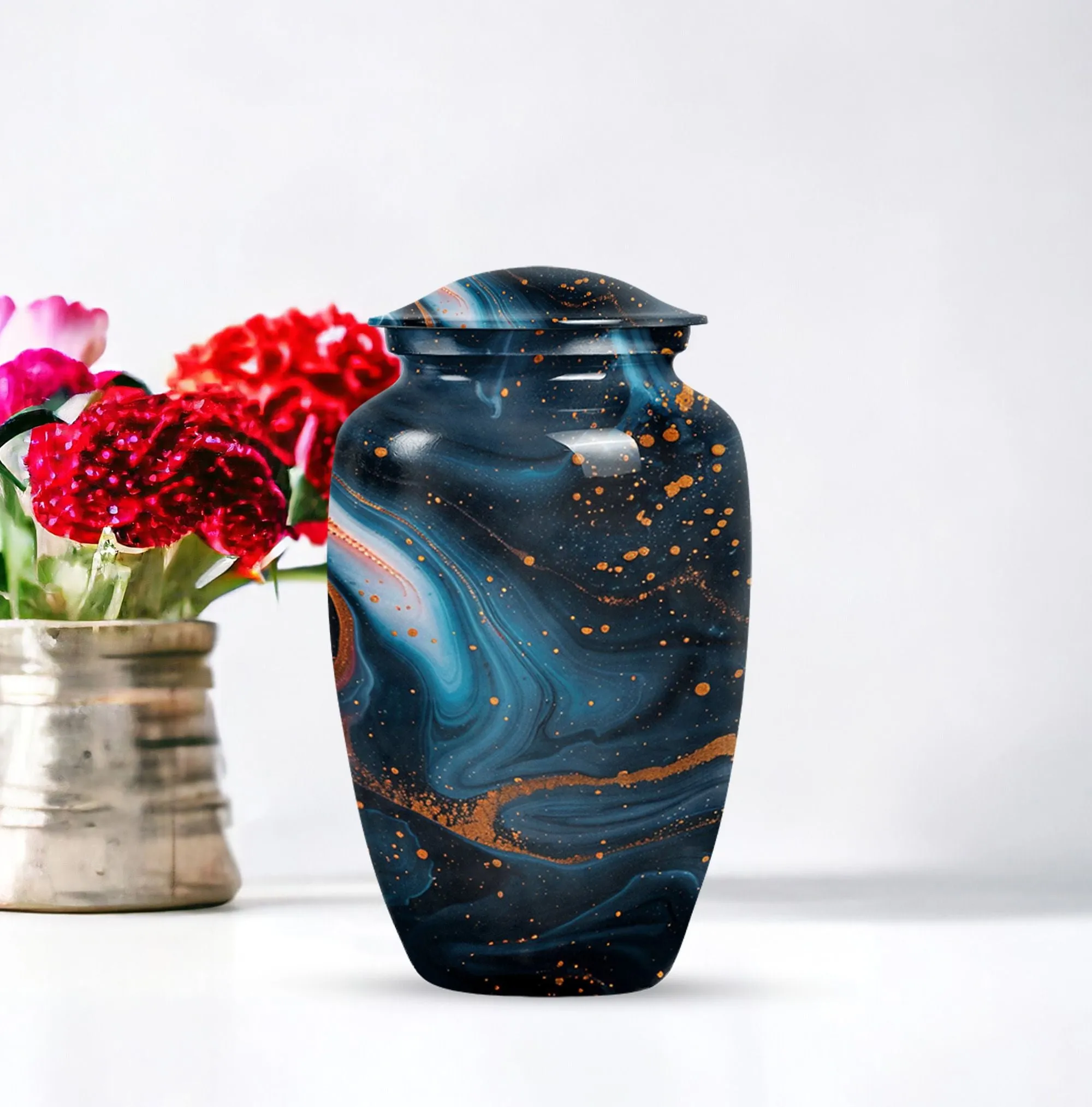 Abstract Elegy: Large Capacity Burial Urn for Shroudment