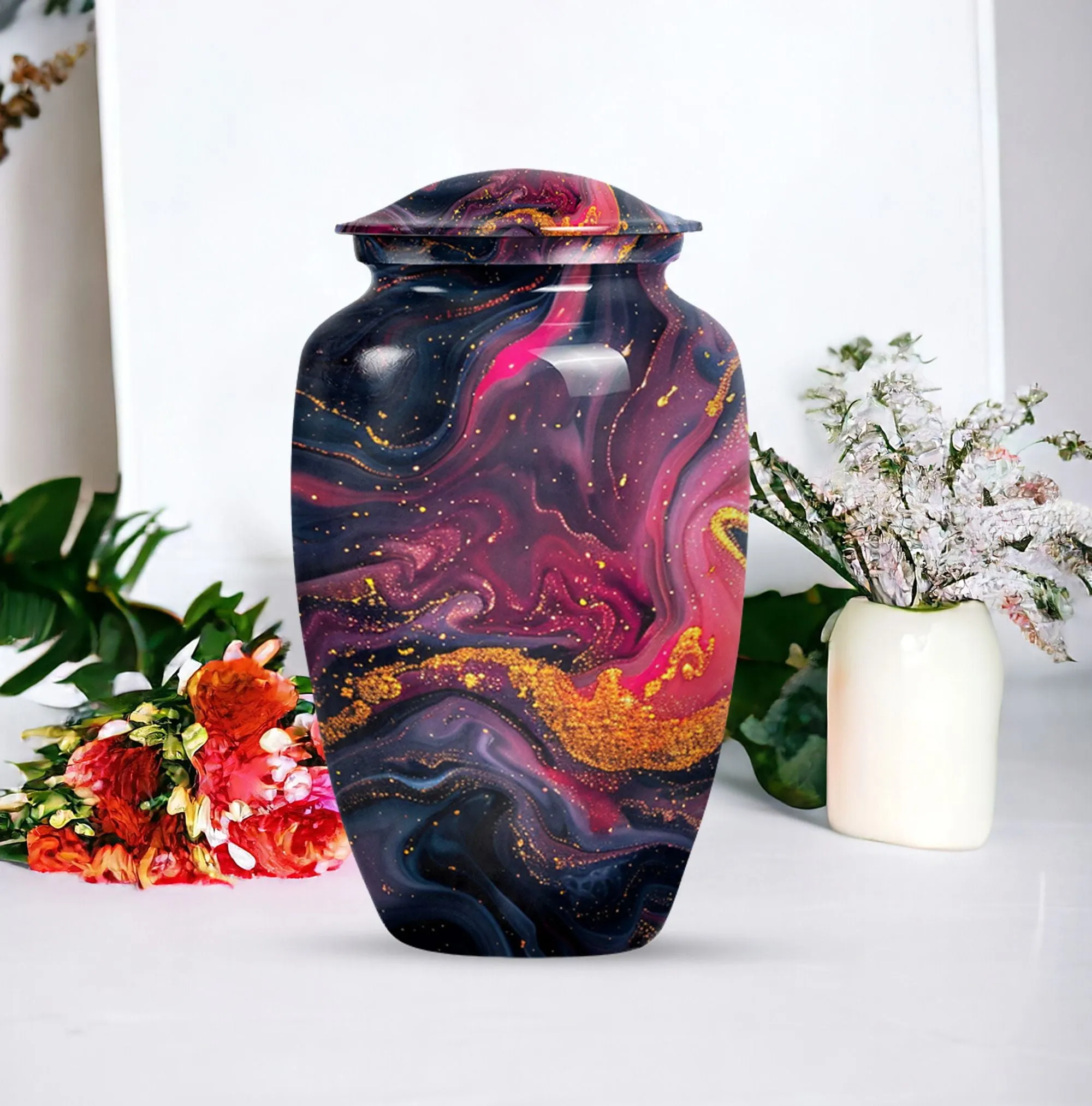 Abstract Urn Feminine Touch - Funeral Cremation Containers