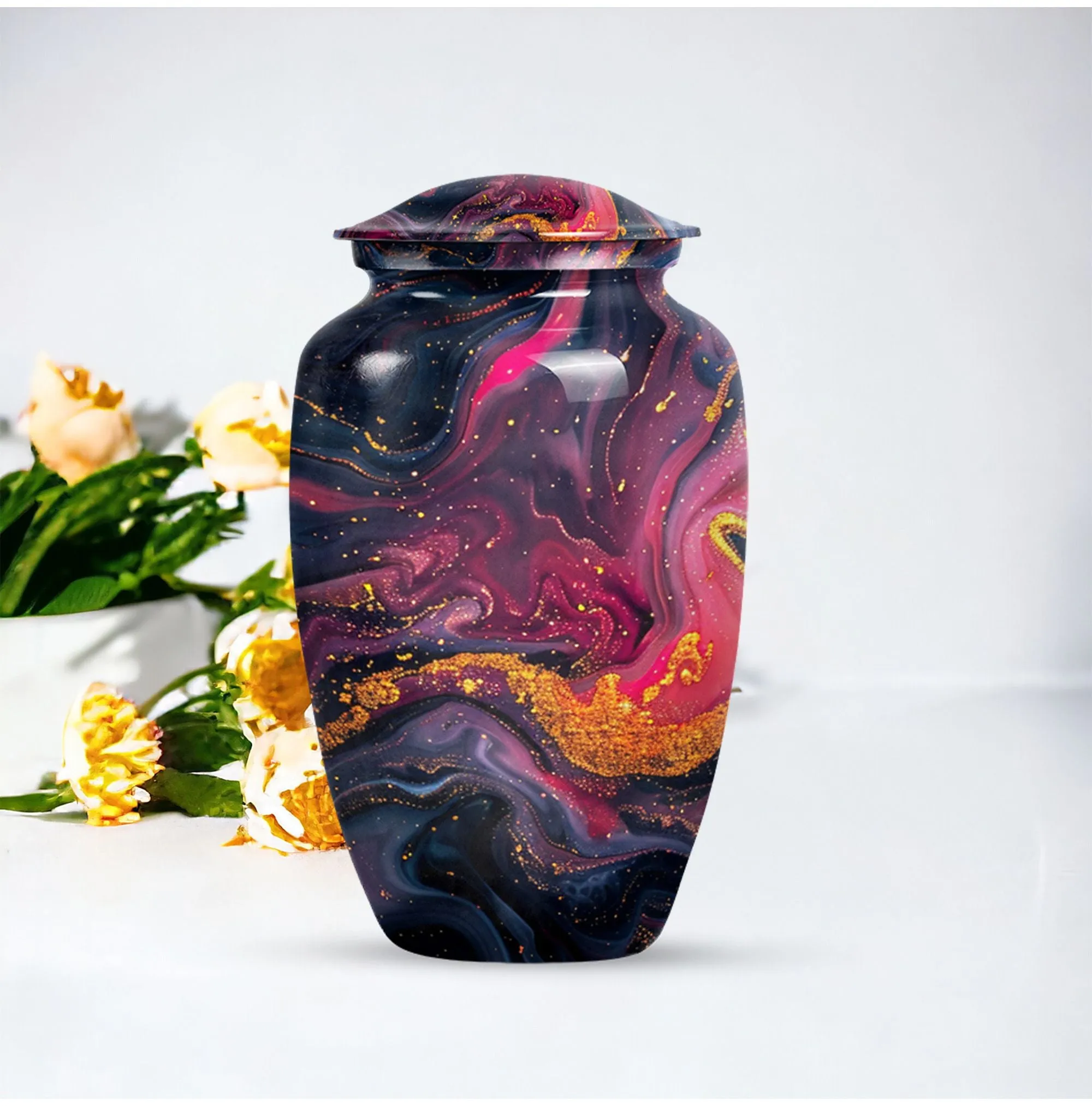 Abstract Urn Feminine Touch - Funeral Cremation Containers