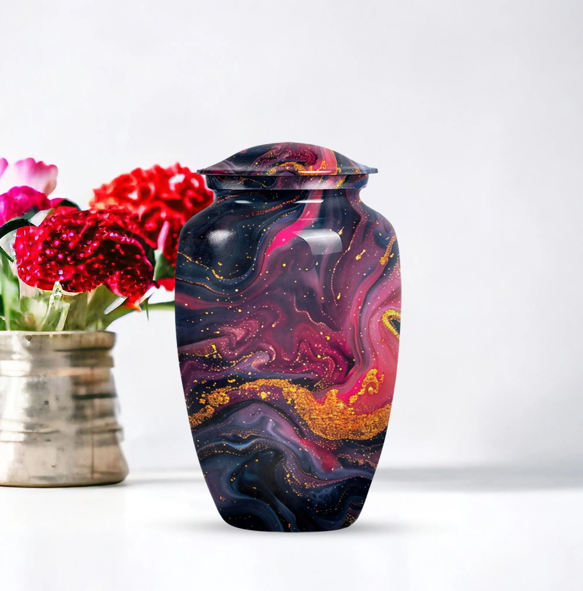 Abstract Urn Feminine Touch - Funeral Cremation Containers
