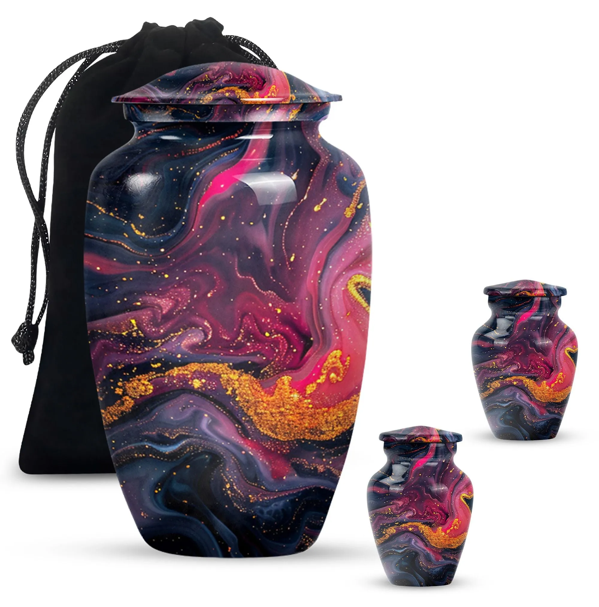 Abstract Urn Feminine Touch - Funeral Cremation Containers