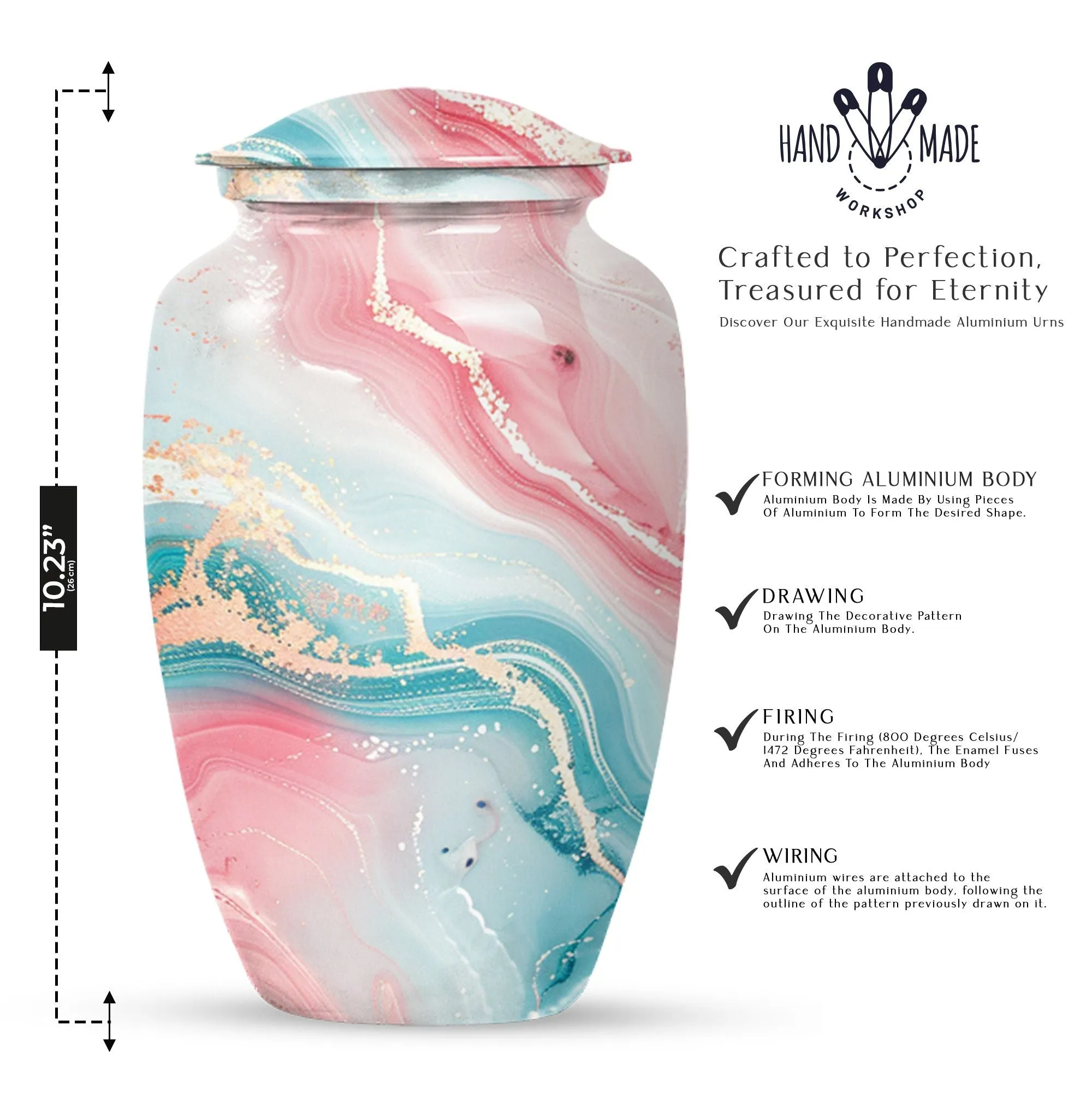 Abstract Urn - Memorial Urns for Human Cremation Ashes