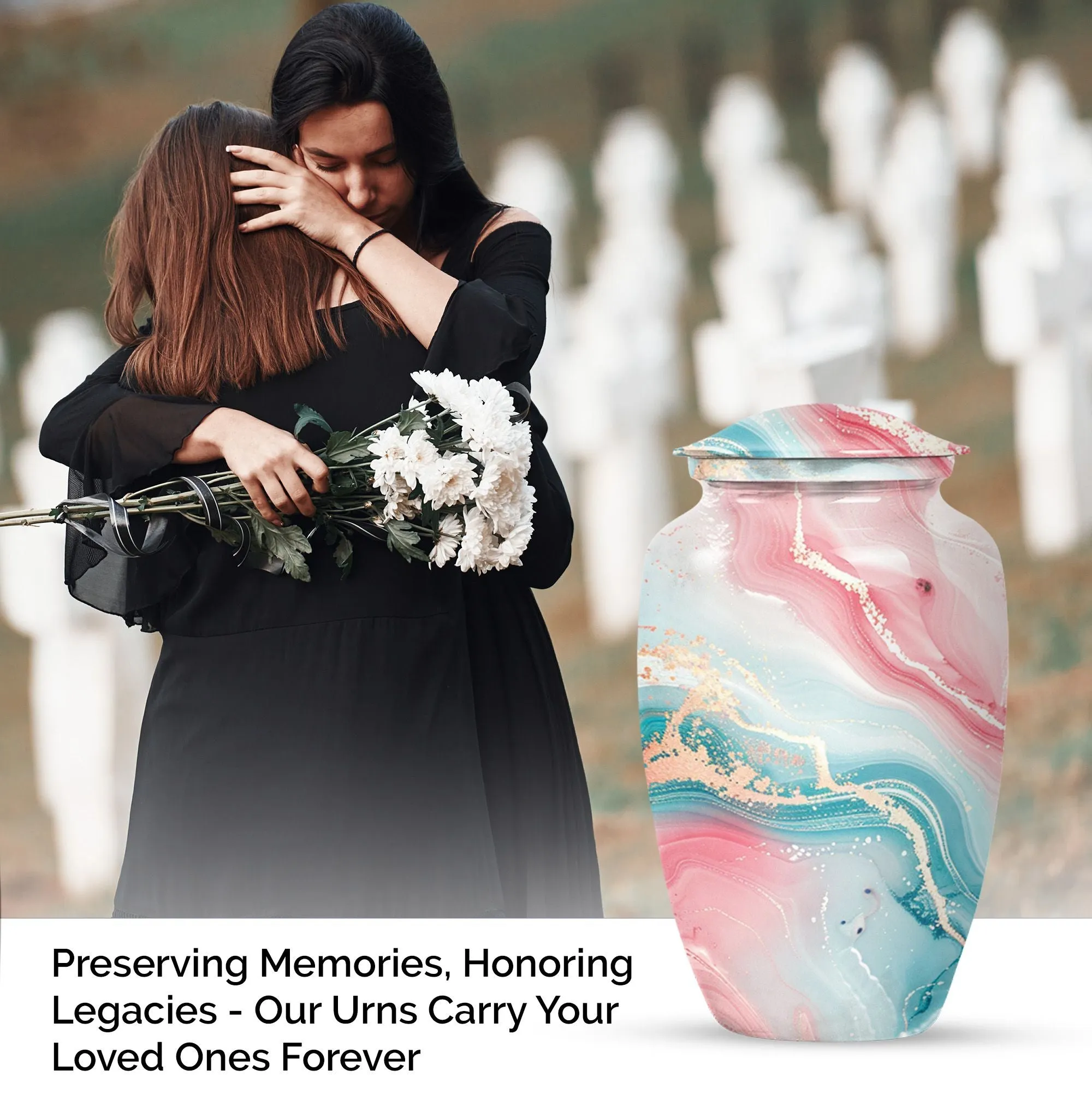 Abstract Urn - Memorial Urns for Human Cremation Ashes