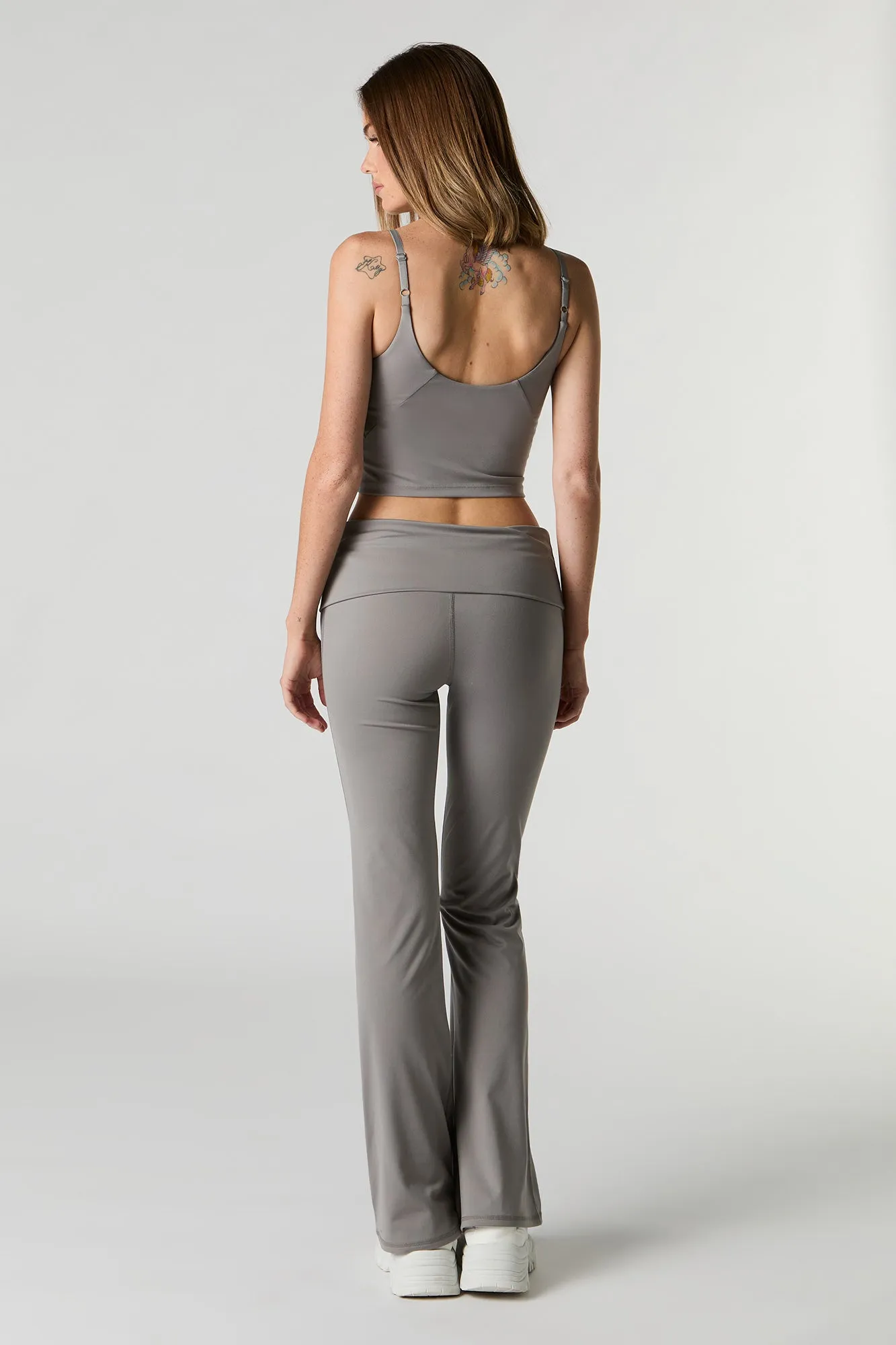 Active Foldover Waist Flare Pant