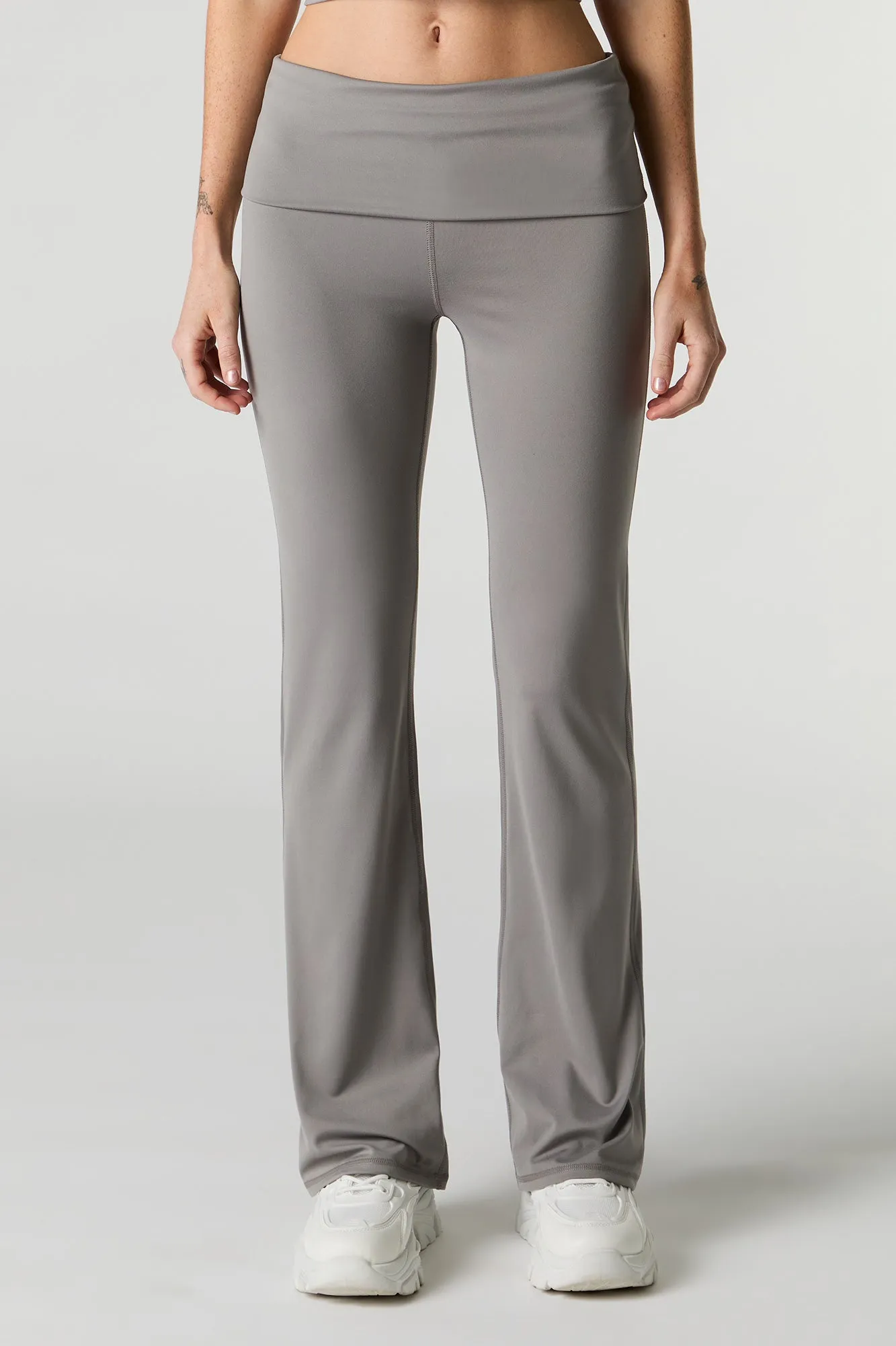Active Foldover Waist Flare Pant