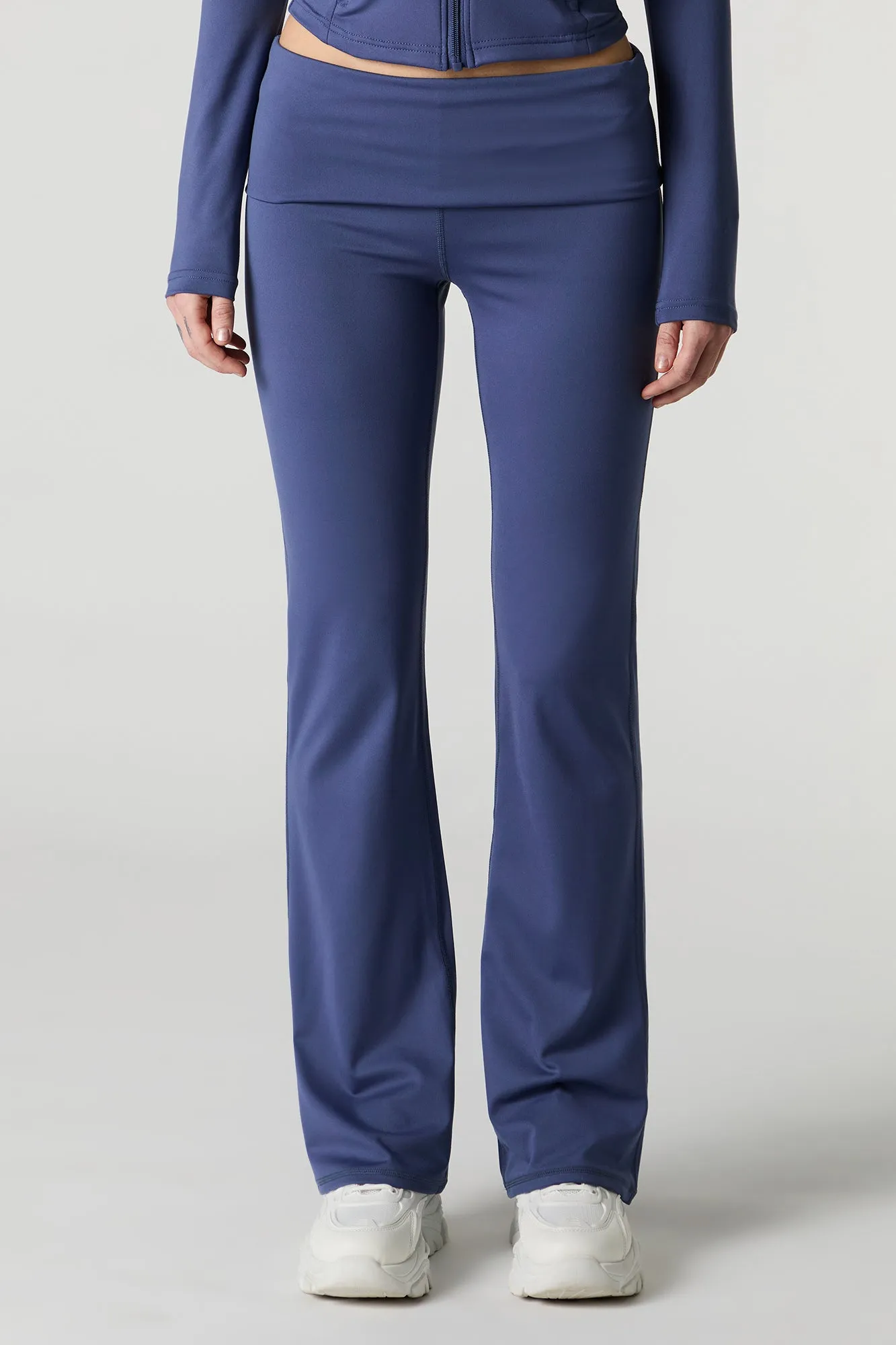 Active Foldover Waist Flare Pant