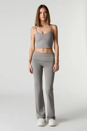 Active Foldover Waist Flare Pant