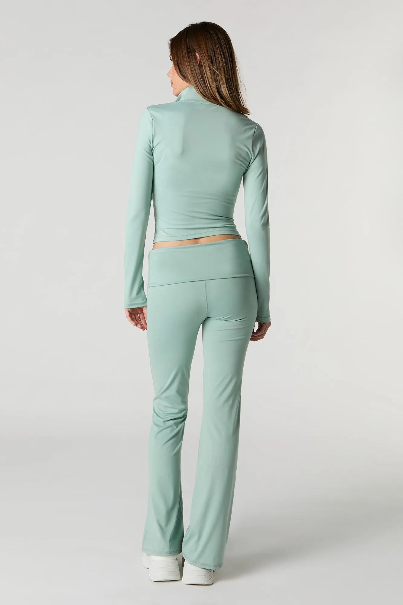 Active Foldover Waist Flare Pant