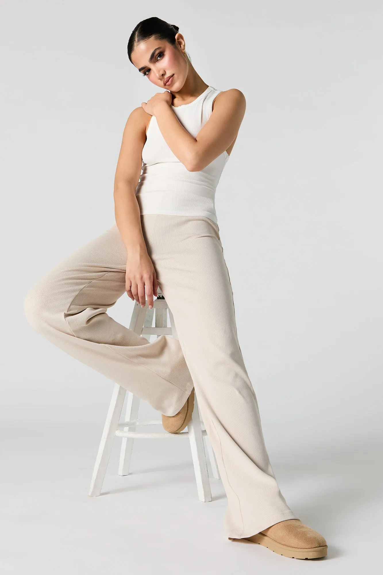Active Ribbed Pant