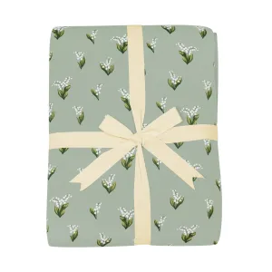 Adult Quilted Blanket in Thyme Lily 2.5
