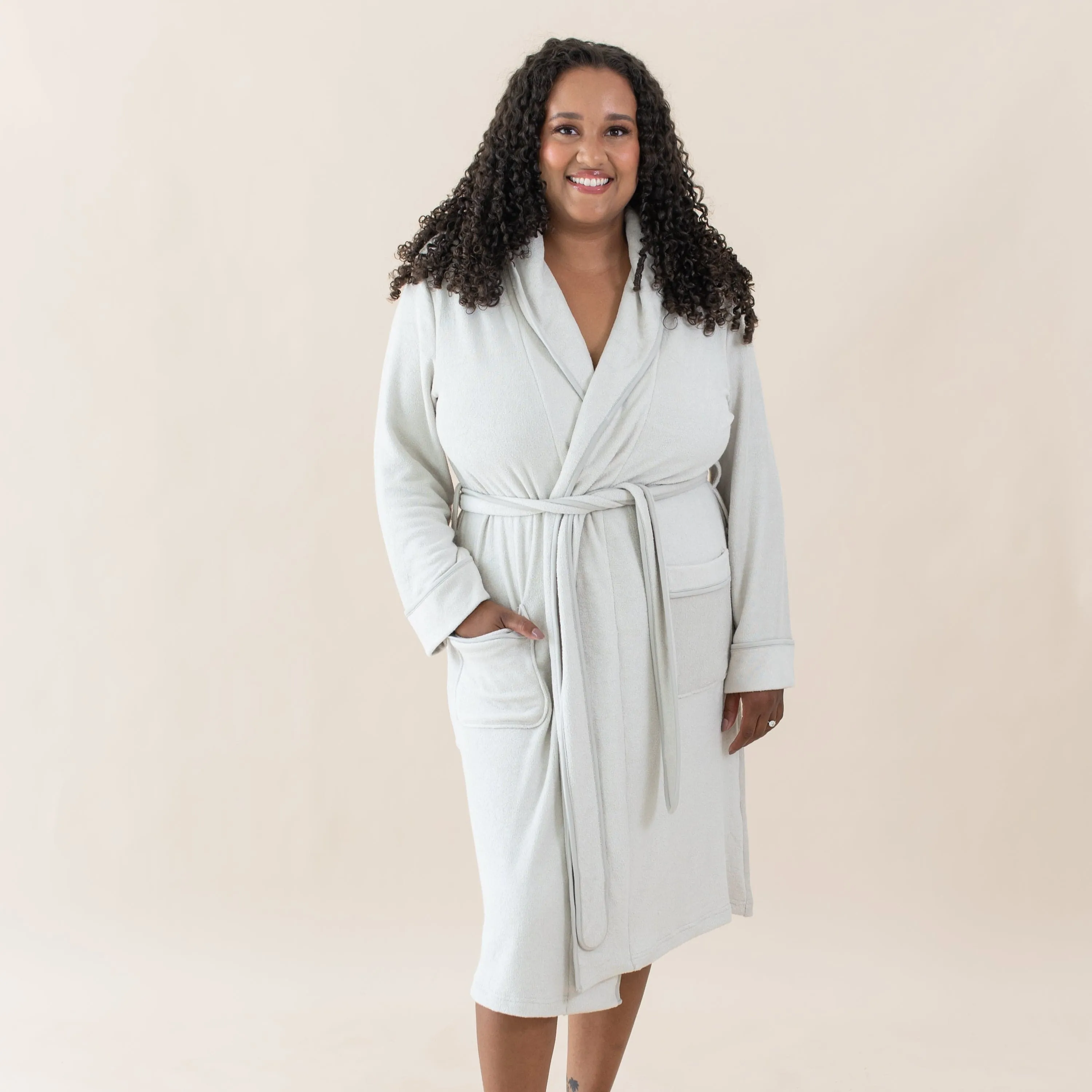 Adult Robe in Oat