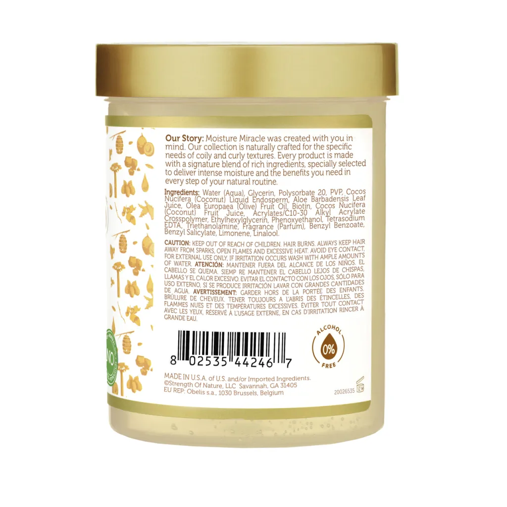 African Pride Moisture Miracle Curl Defining Gel - 18 oz