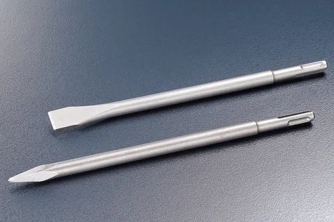Aiko SDS Plus Bull Point (Cold Chisel) Point/Flat | Model : BP-10 | Length : 160mm or 250mm | Type : Flat or Bullpoint