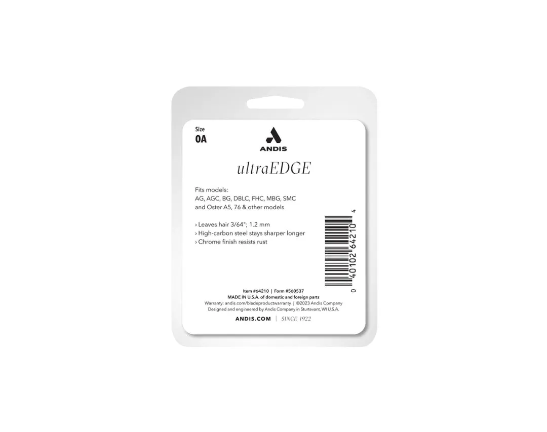 Andis Professional UltraEdge® Detachable Blade Size 0A