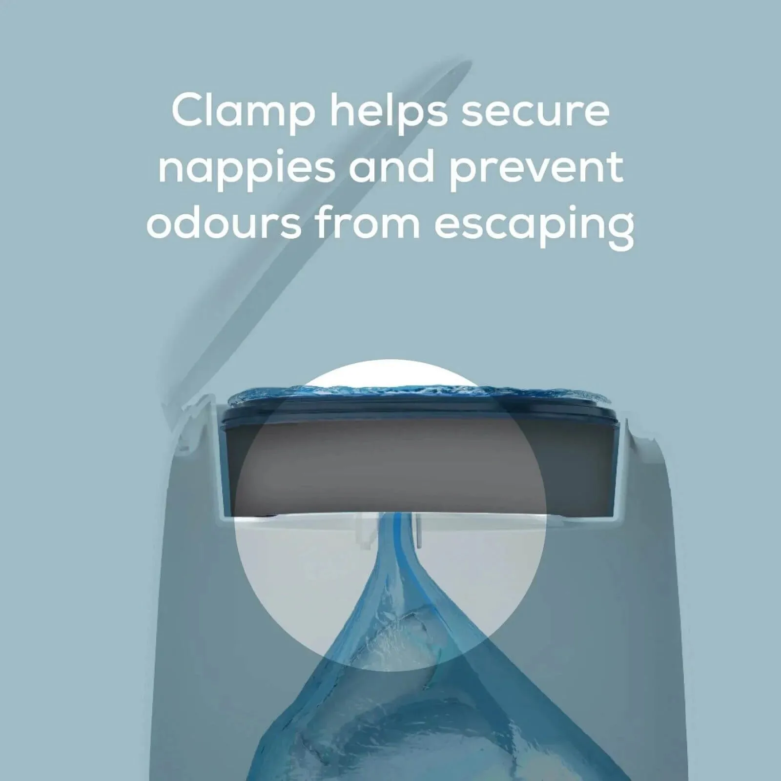 Angelcare Nappy Disposal System - White