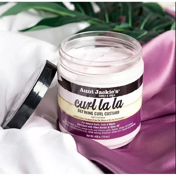 Aunt Jackie's Curl LaLa Defining Curl Custard - 15 oz