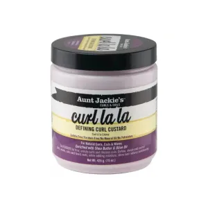 Aunt Jackie's Curl LaLa Defining Curl Custard - 15 oz