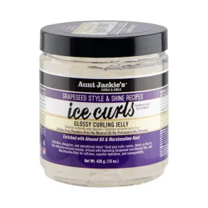 Aunt Jackie's Curls & Coils Ice Curls Glossy Curling Jelly - 15 oz