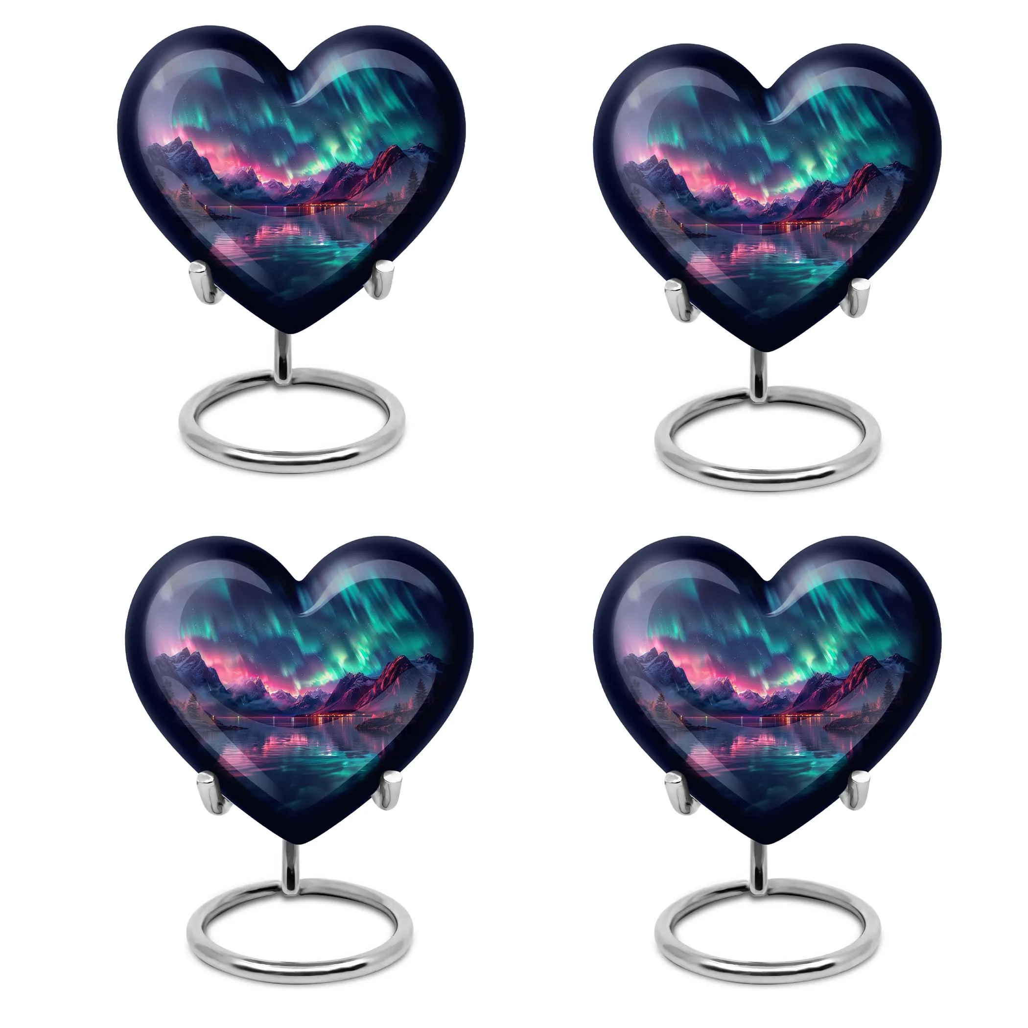 Aurora Borealis Cremation Urns For Ashes Medium Memorial & Funeral Urn