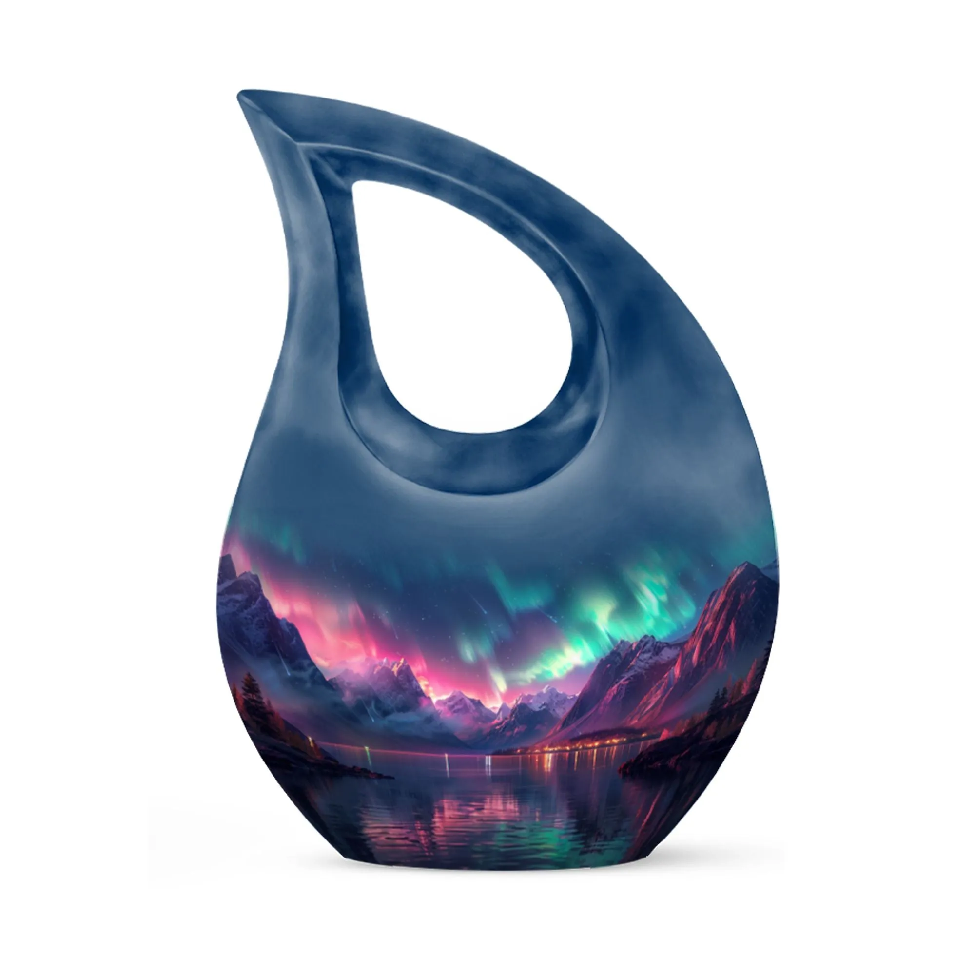 Aurora Borealis Cremation Urns For Ashes Medium Memorial & Funeral Urn