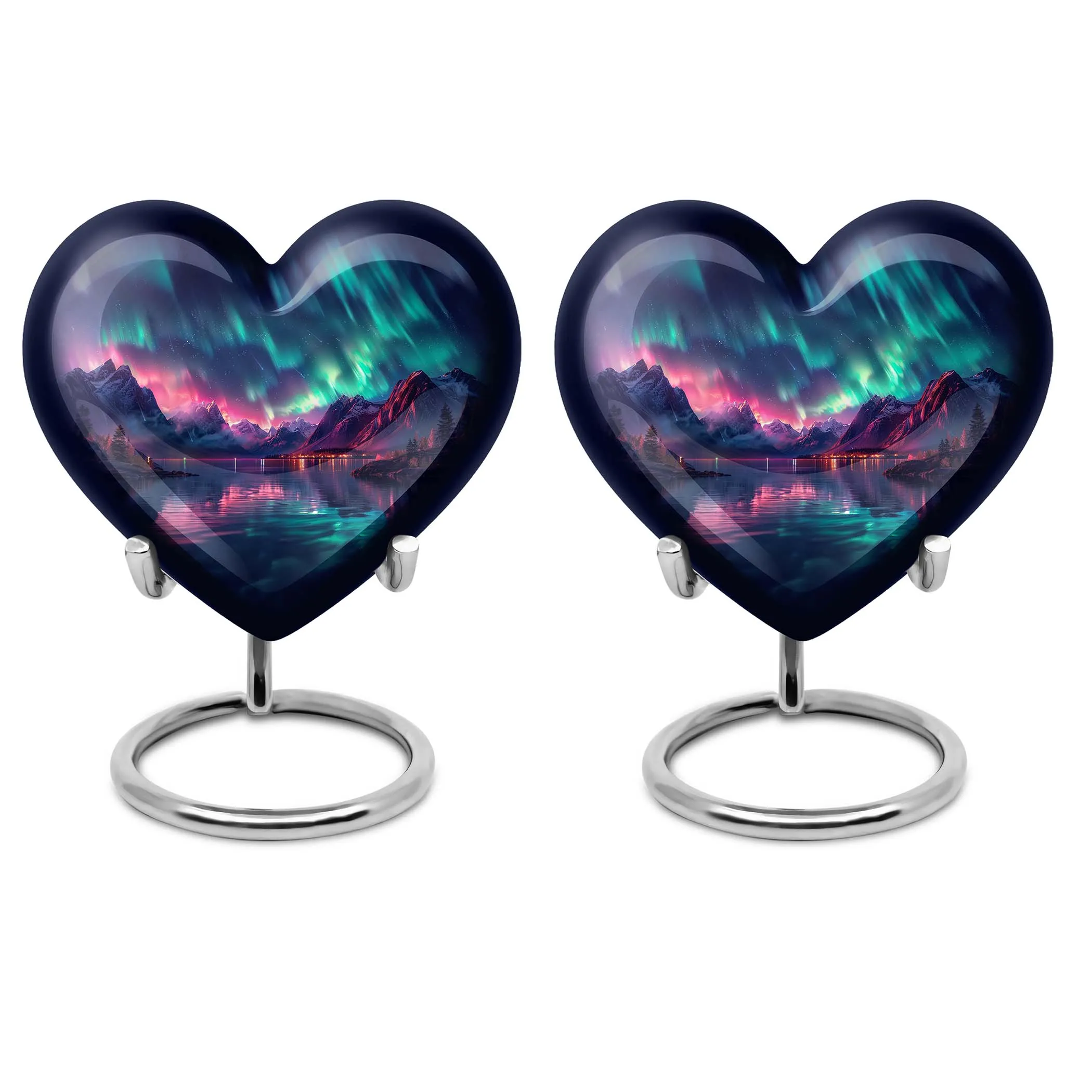 Aurora Borealis Cremation Urns For Ashes Medium Memorial & Funeral Urn