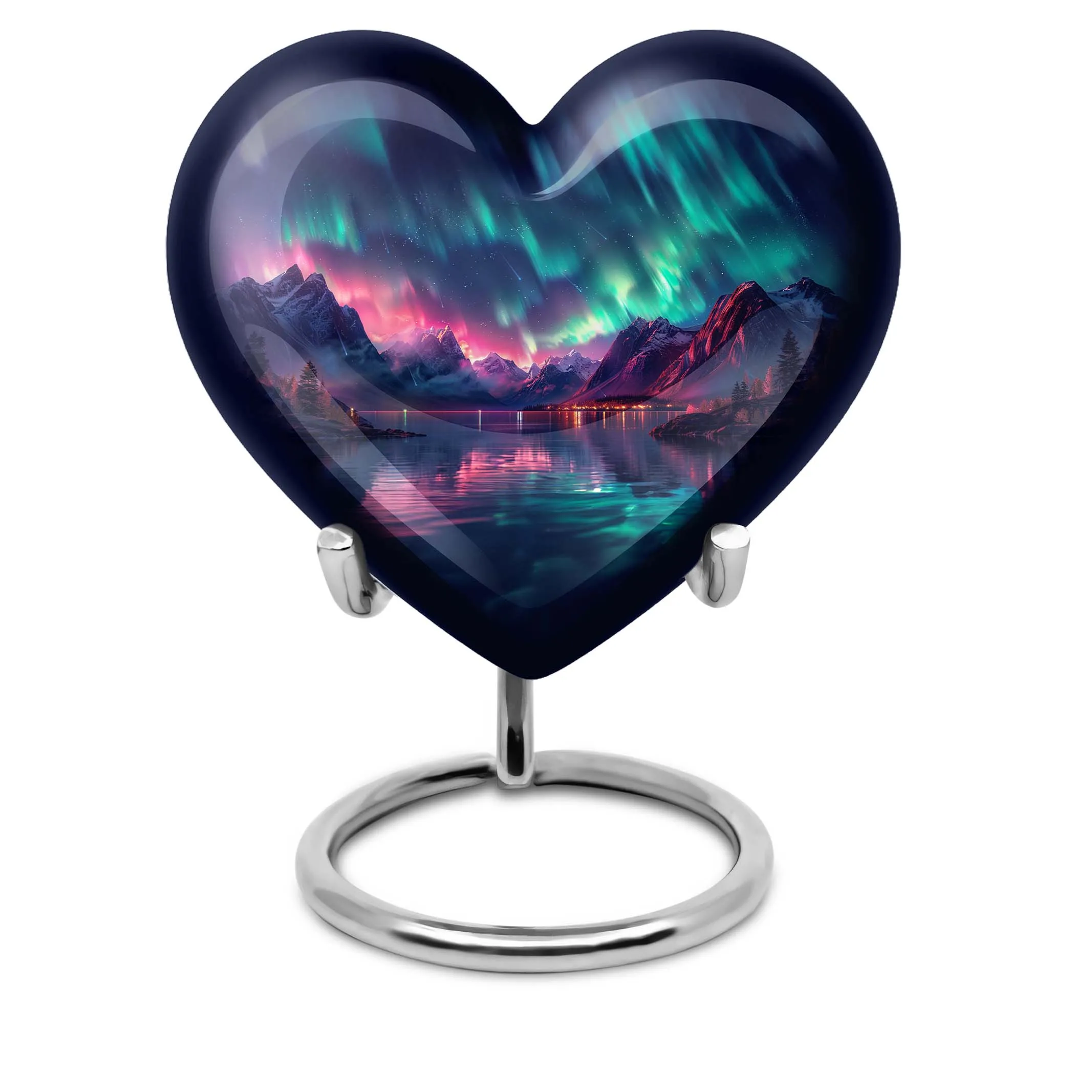 Aurora Borealis Cremation Urns For Ashes Medium Memorial & Funeral Urn