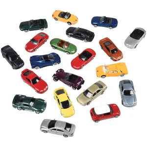 Authentically Designed Die-Cast Cars | 20 Piece Super Wheels