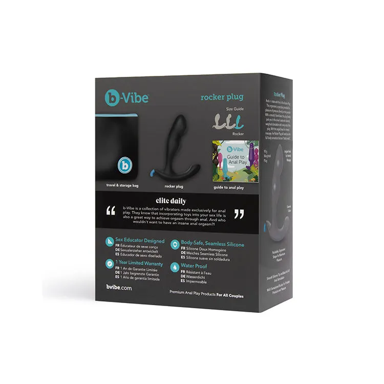 b-Vibe Rocker Weighted Prostate Plug