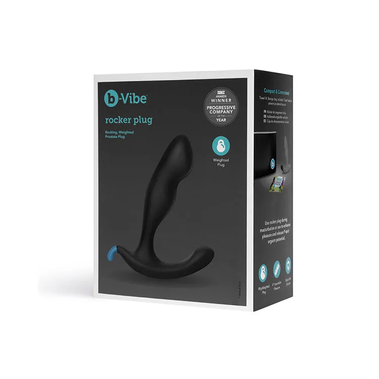 b-Vibe Rocker Weighted Prostate Plug