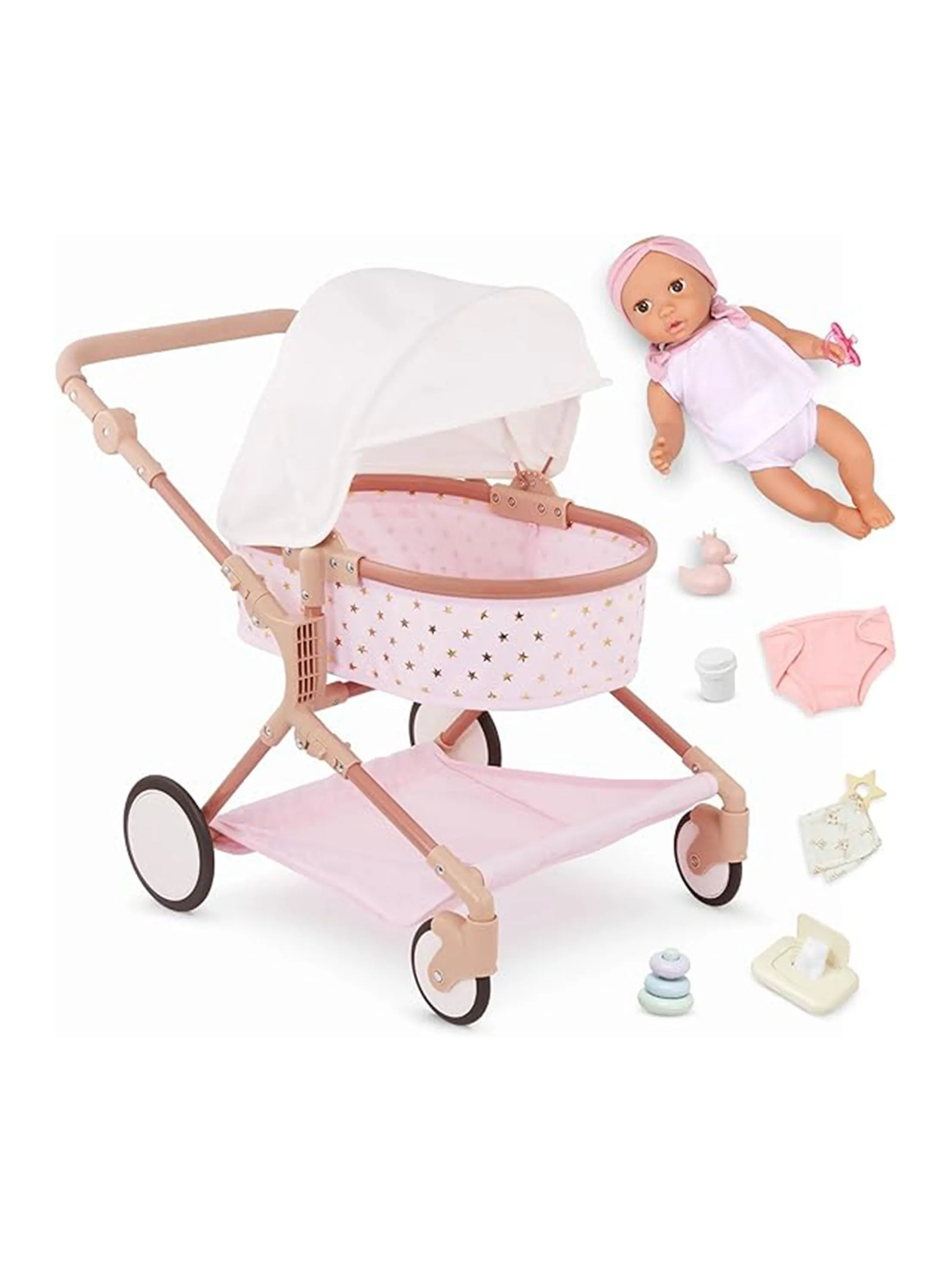 Baby Doll With Stroller