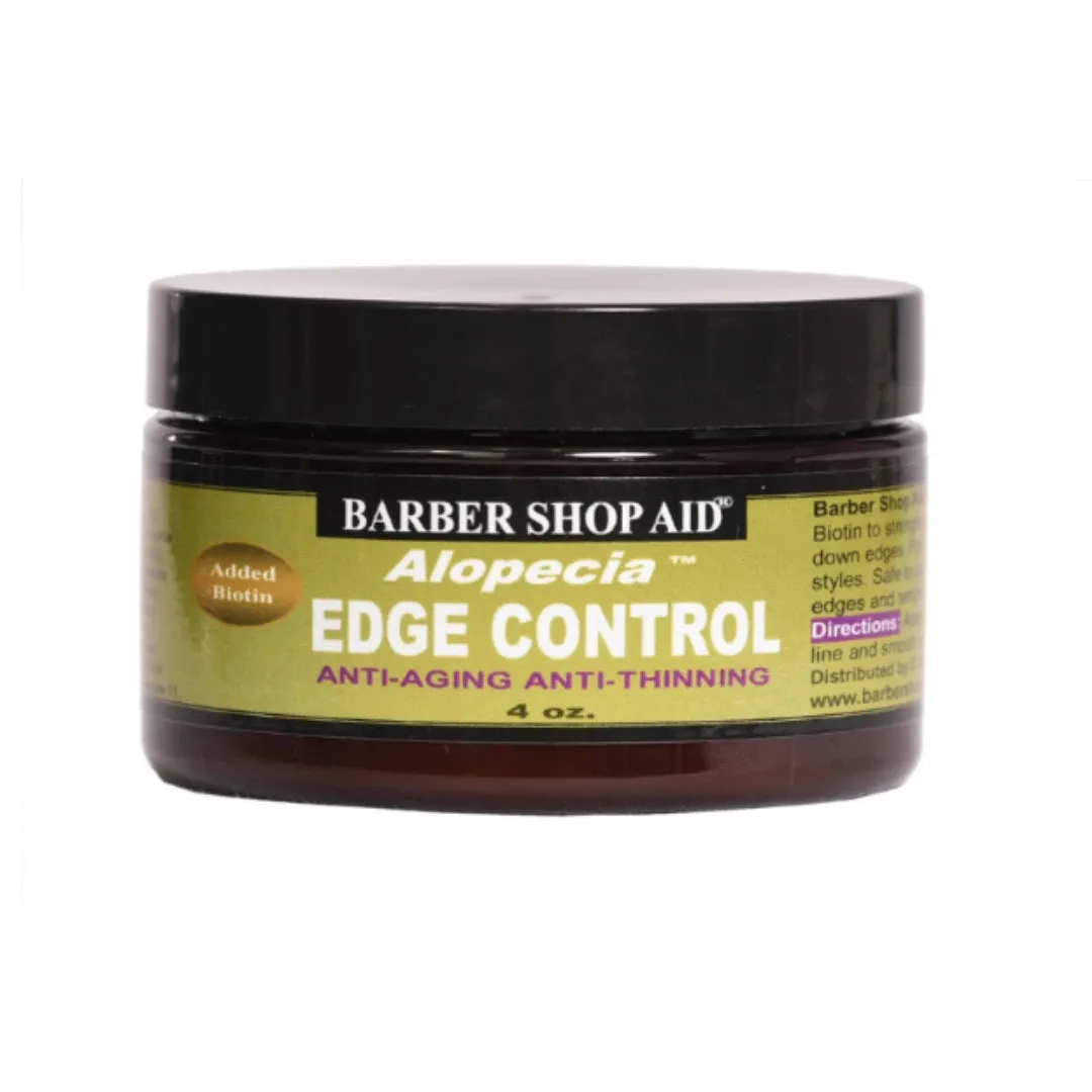 Barber Shop Aid Alopecia Edge Control - 4 oz