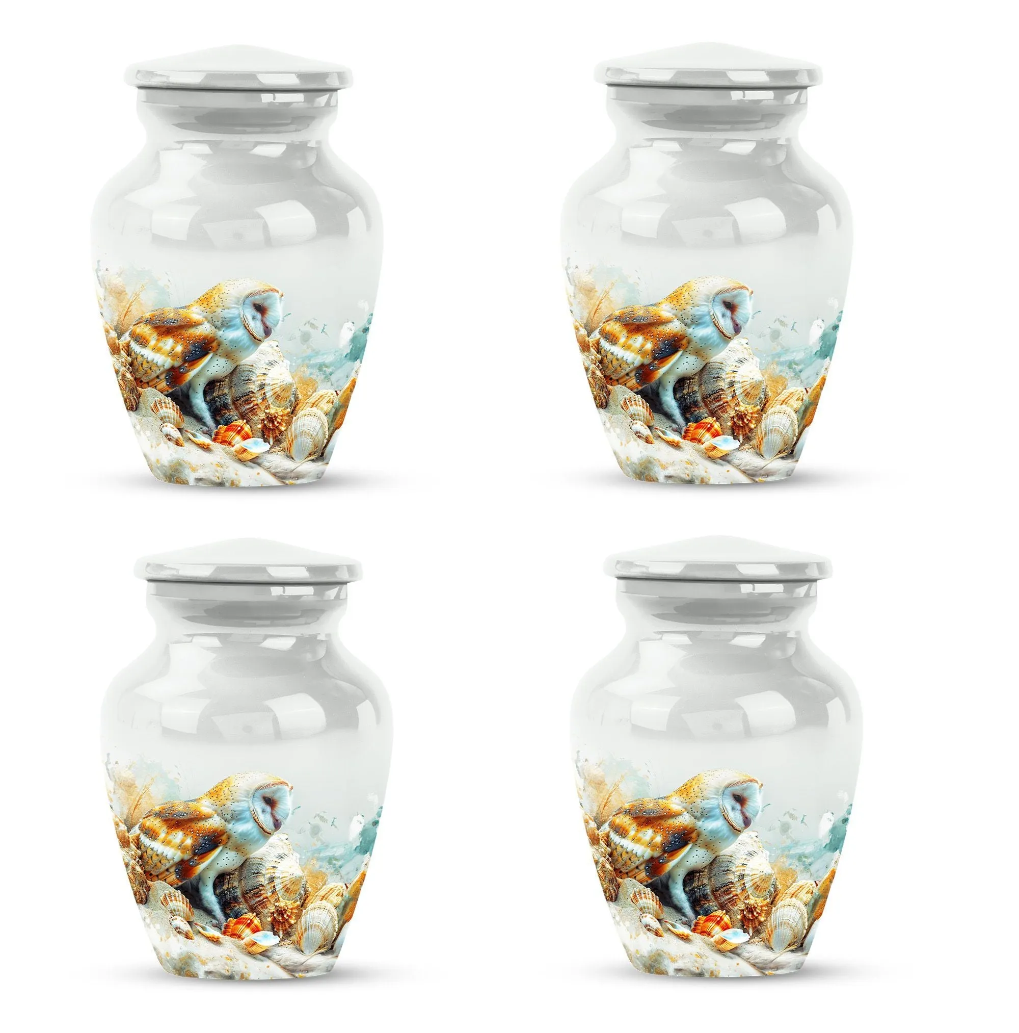 Barn Owl Cremation Memory Urn, An Homage To Motherhood