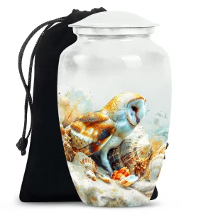 Barn Owl Cremation Memory Urn, An Homage To Motherhood