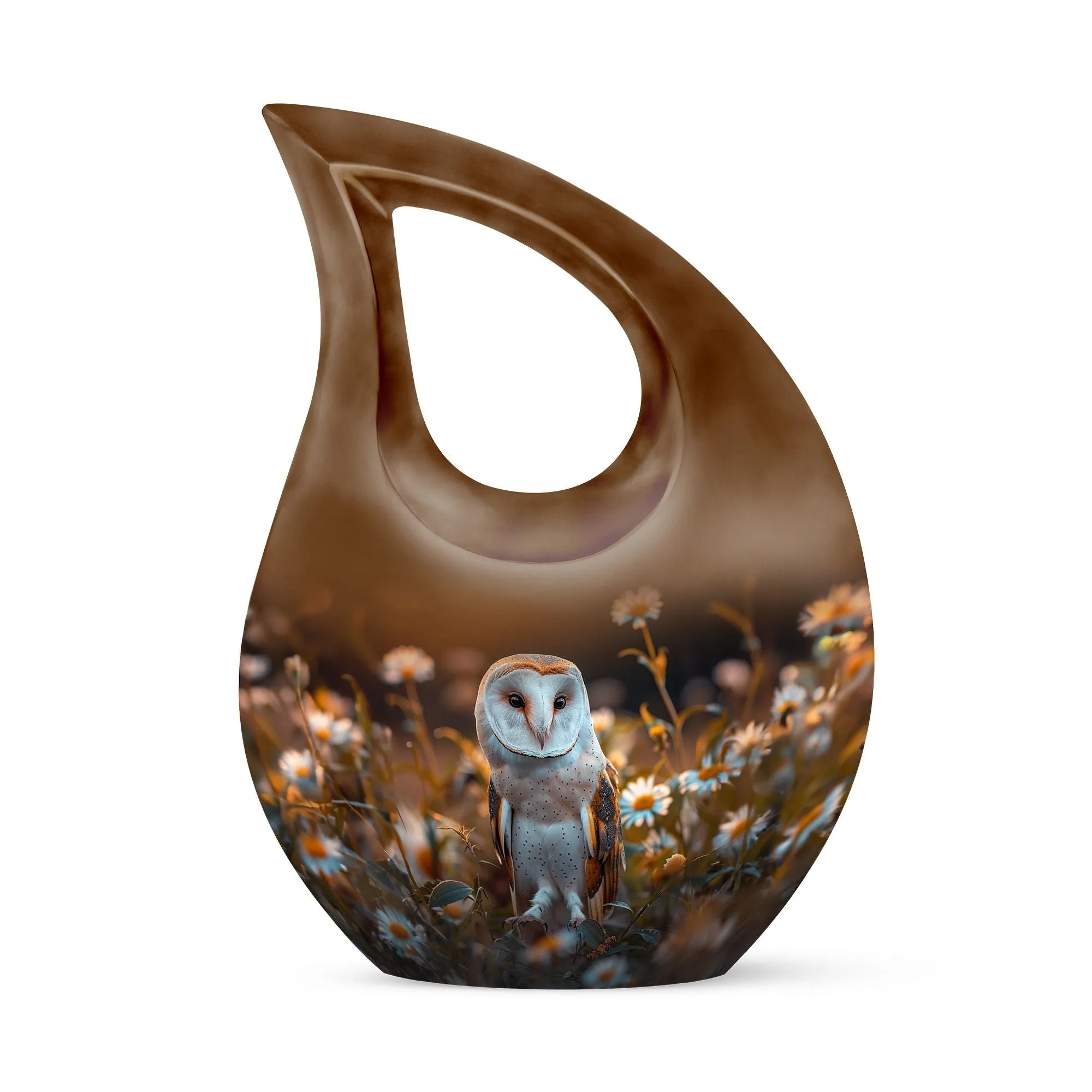 Barn Owl Urn: Perfect Memorials Cremation Urn For Human Ashes