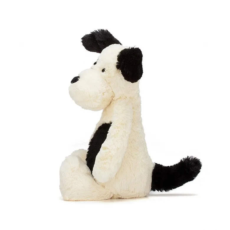 Bashful Black & Cream Puppy VARIOUS SIZES