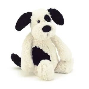Bashful Black & Cream Puppy VARIOUS SIZES