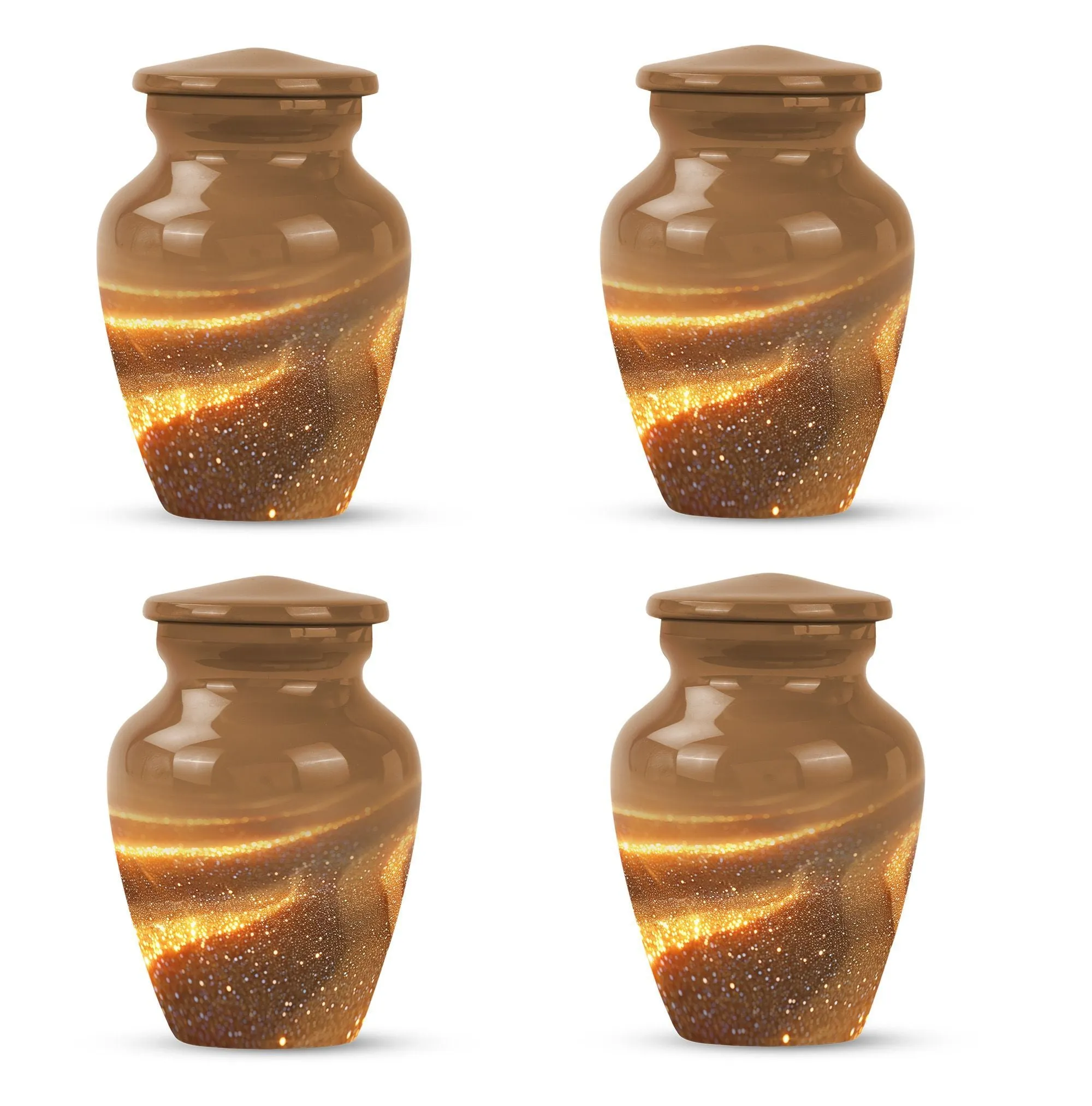Beach Memories: Majestic Large Burial Urn for Women's Ashes