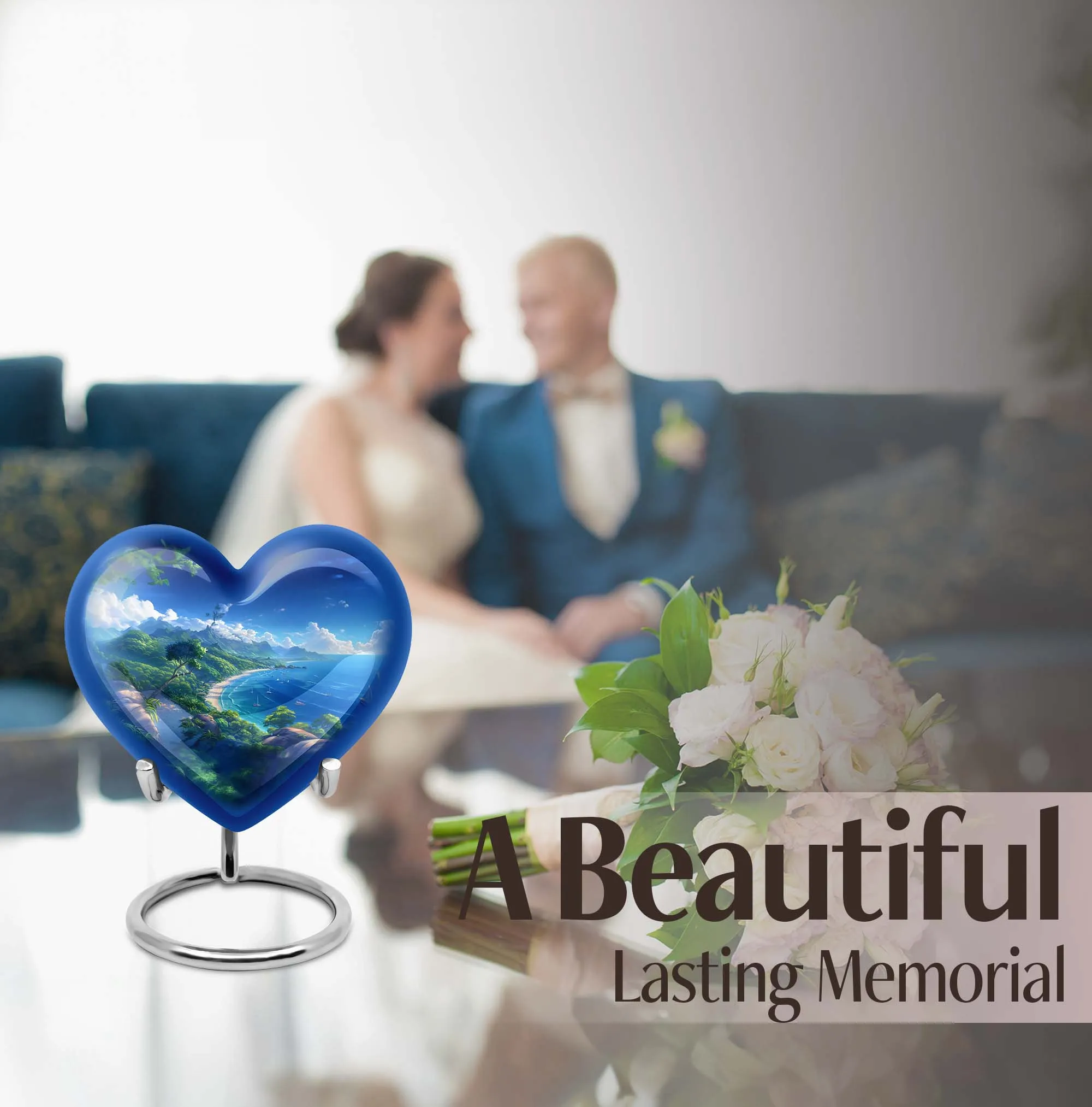 Beach Urn Eternity Blossoms - A Perfect Memorial for Mom